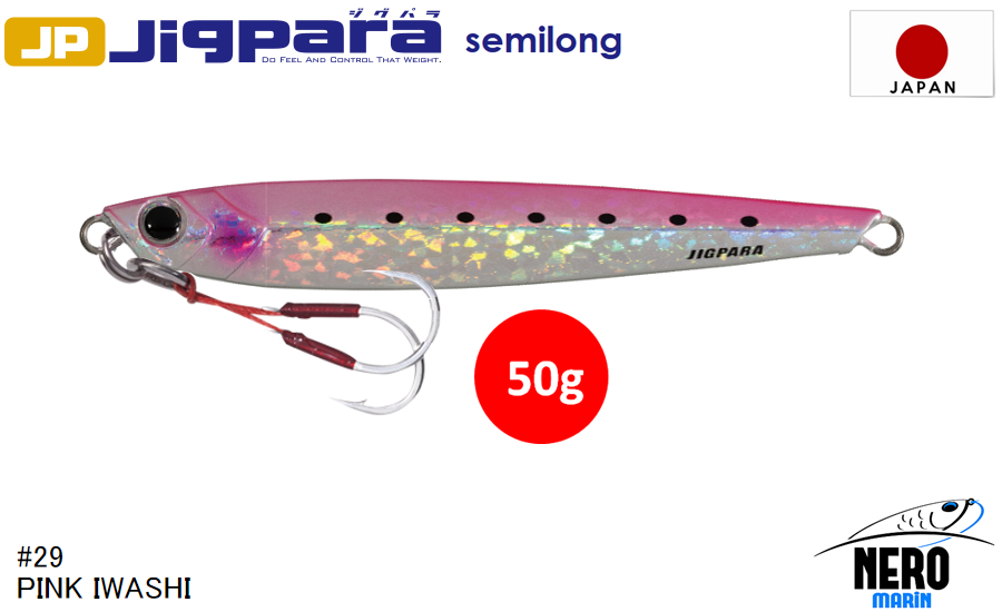 MC Jigpara Semilong JPSL-50gr #29 Pink Iwashi