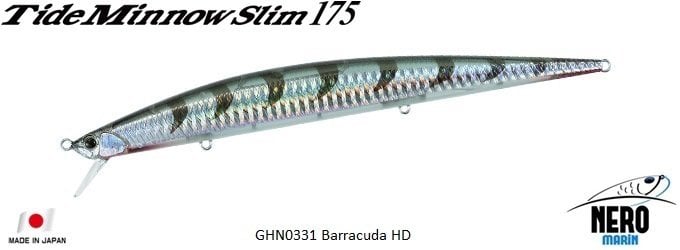 Tide Minnow Slim 175 GHN0331 / Barracuda HD