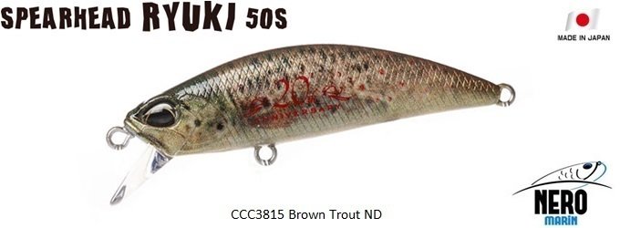Spearhead Ryuki 50S  CCC3815 / Brown Trout ND