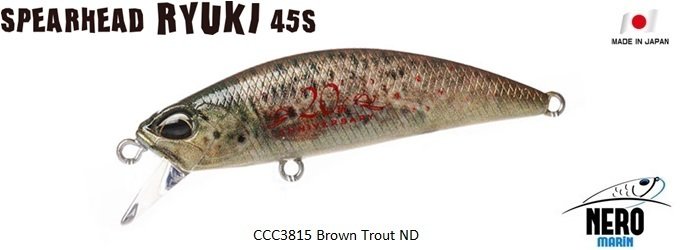 Spearhead Ryuki 45S CCC3815 / Brown Trout ND