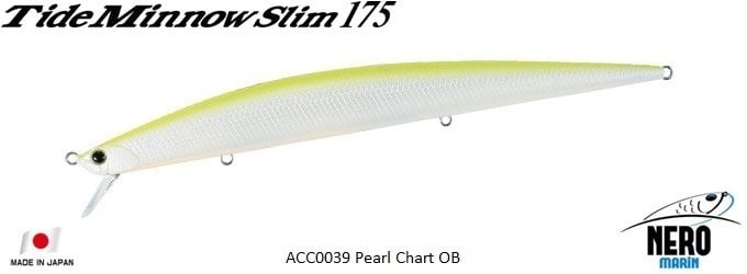 Tide Minnow Slim 175 ACC0039 / Pearl Chart OB