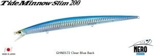 Tide Minnow Slim 200  GHN0172 / Clear Blue Back