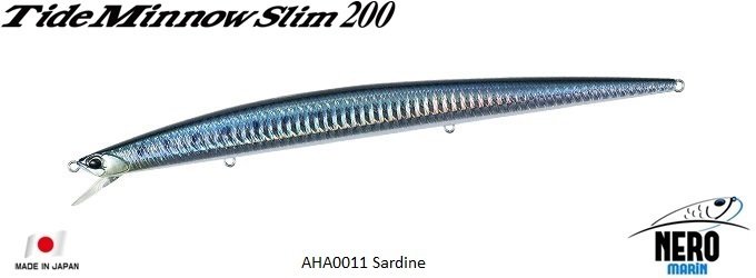 Tide Minnow Slim 200  AHA0011 / Sardine