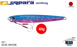 MC Jigpara Semilong JPSL-40gr #27 Blue Iwashi