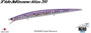 Tide Minnow Slim 200  ADA0046 / Purple Massacre