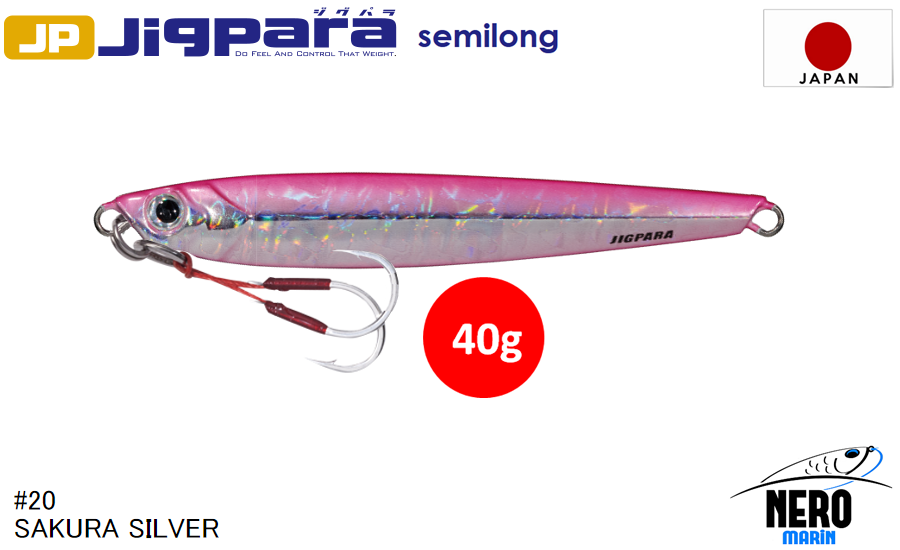 MC Jigpara Semilong JPSL-40gr #20 Sakura Pink