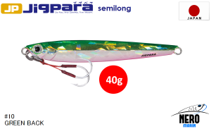 MC Jigpara Semilong JPSL-40gr #10 Green Back