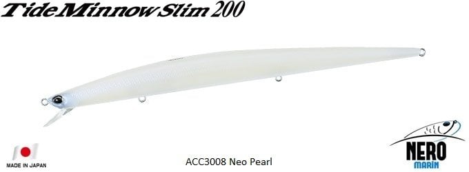 Tide Minnow Slim 200  ACC3008 / Neo Pearl