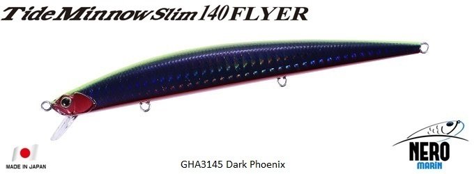 Tide Minnow Slim Flyer 140 GHA3145 / Dark Phoenix