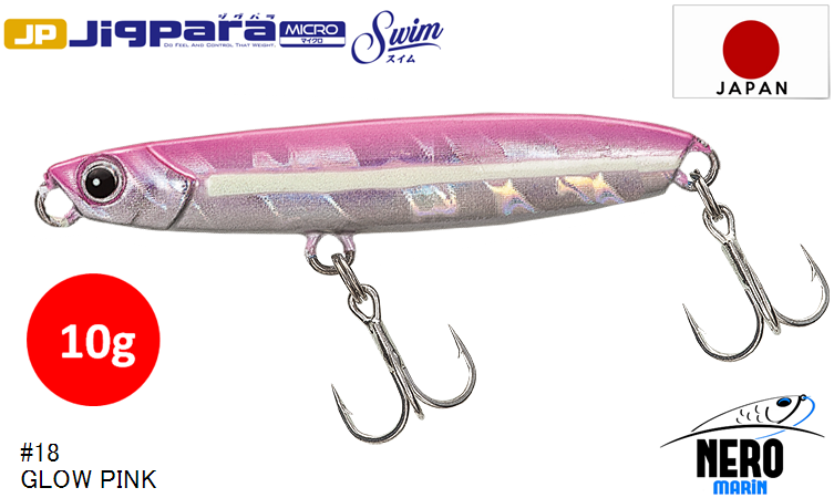 MC Jigpara Micro Swim JPMSW-10 #18  Glow Pİnk