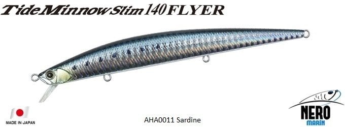 Tide Minnow Slim Flyer 140 AHA0011 / Sardine