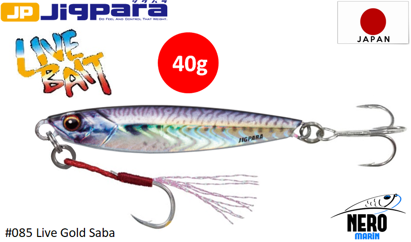 MC Jigpara Short JPS-40gr #85 Live Gold Saba