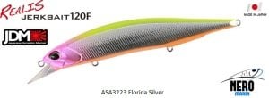 Realis Jerkbait 120F ASA3223 / Florida Silver