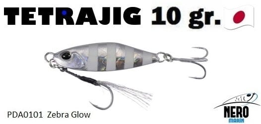 Tetra Works Tetrajig 10gr.  PJA0101 / Zebra Glow