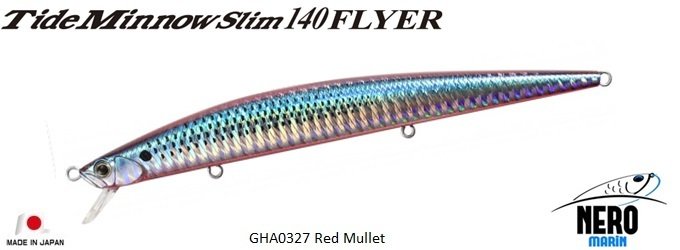 Tide Minnow Slim Flyer 140 GHA0327 / Red Mullet