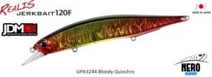 Realis Jerkbait 120F GPA3244 / Bloody Quinchro