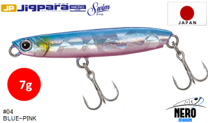 MC Jigpara Micro Swim JPMSW-7 #04  Blue Pink