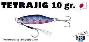 Tetra Works Tetrajig 10gr.  PHA0040 / Blue Pink Zebra Glow