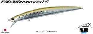 Tide Minnow Slim 140 MCC0237 / Gold Sardine
