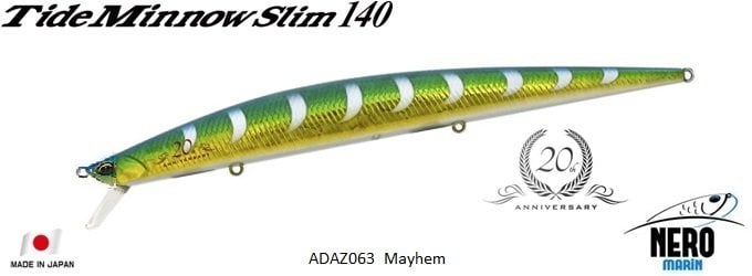 Tide Minnow Slim 140 ADAZ063 / Mayhem