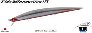 Tide Minnow Slim 175 DSN0123 / Red Face Shad