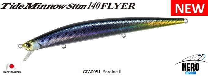 Tide Minnow Slim Flyer 140 GFA0051 / Sardine II