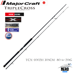 MC New Triple Cross TCX-1002H Shore Jigging Kamış 305cm 80 (+-20)g