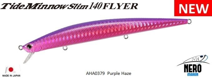 Tide Minnow Slim Flyer 140 AHA0379 / Purple Haze