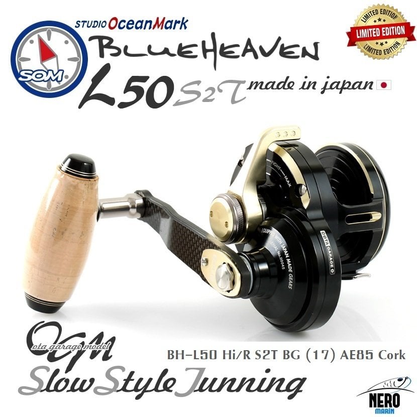 SOM Blue Heaven 50 Sağ Limited BH-L50 Hi/R S2T BG (17) AE85 Cork