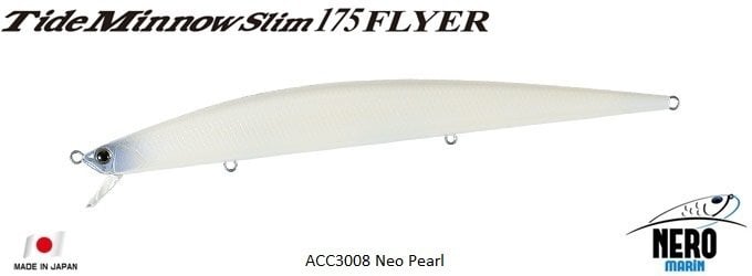Tide Minnow Slim Flyer 175 ACC3008 / Neo Pearl