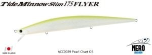 Tide Minnow Slim Flyer 175 ACC0039 / Pearl Chart OB