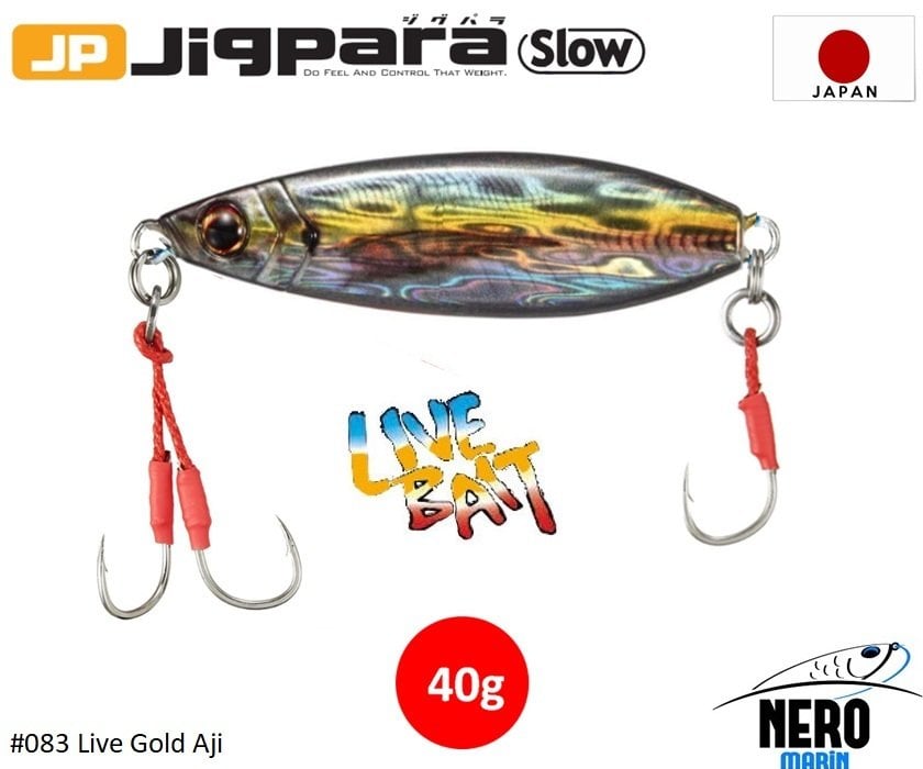 MC Jigpara Slow JPSLOW-40gr #83 Live Gold Aji
