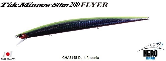 Tide Minnow Slim Flyer 200  GHA3145 / Dark Phoenix