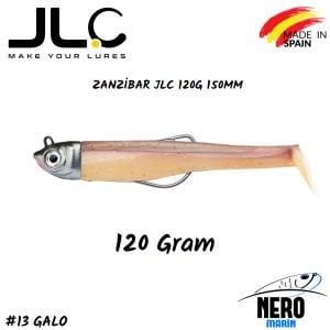 JLC Zanzibar Silikon Balık 120gr. Kafa 150mm Vücut #13 Galo