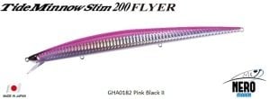 Tide Minnow Slim Flyer 200  GHA0182 / Pink Black 2