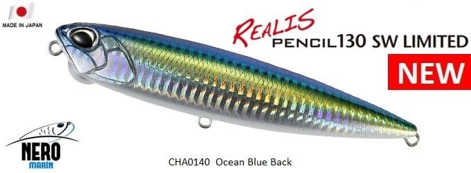 Realis Pencil 130SW  CHA0140 / Ocean Blue Back