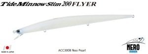 Tide Minnow Slim Flyer 200  ACC03008 / Neo Pearl