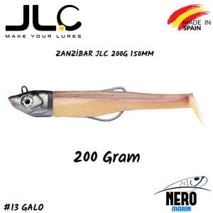 JLC Zanzibar Silikon Balık 200gr. Kafa 150mm Vücut #13 Galo