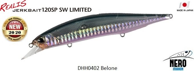Realis Jerkbait 120SP SW DHH0402 Belone