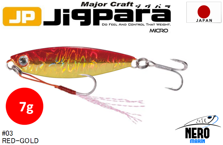 MC Jigpara Micro JPM-7gr #3 Red Gold