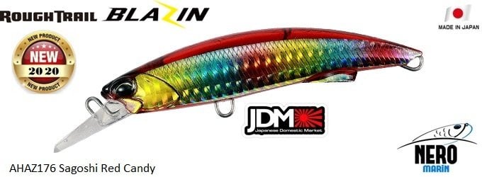 Rough Trail Blazin  AHAZ176 Sagoshi Red Candy