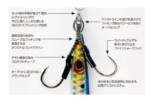 Decoy DJ-90 Light Çiftli Asist İğne #2/0 (2 Adet / Paket)