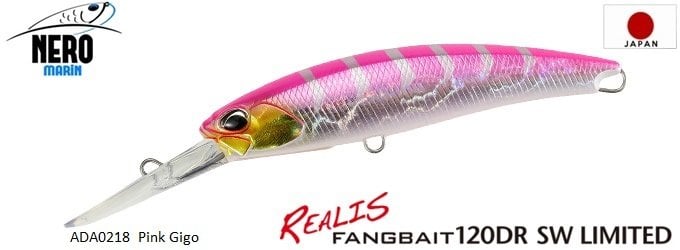 Realis Fangbait 120DR SW  ADA0218 / Pink Gigo