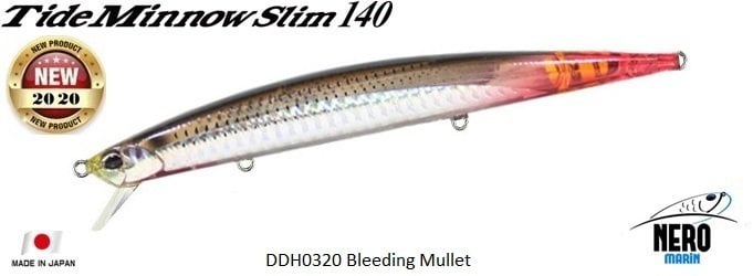 Tide Minnow Slim 140 DDH0320 / Bleeding Mullet
