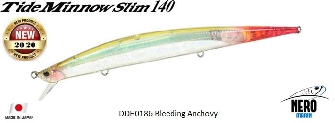 Tide Minnow Slim 140 DDH0186 / Bleeding Anchovy