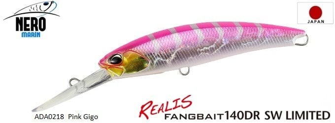 Realis Fangbait 140DR SW ADA0218 / Pink Gigo