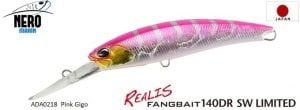 Realis Fangbait 140DR SW ADA0218 / Pink Gigo