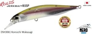 Realis Jerkbait 85SP DSH3061 Komochi Wakasagi