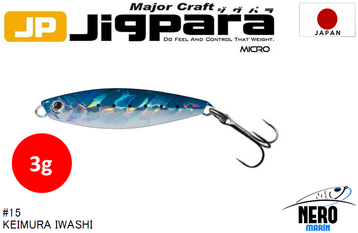 MC Jigpara Micro JPM-3gr #15 Keimura(UV) Iwashi