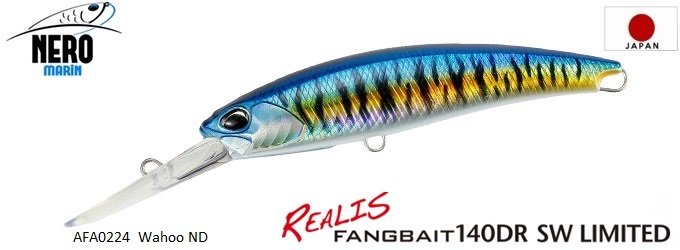 Realis Fangbait 140DR SW AFA0224 / Wahoo HD